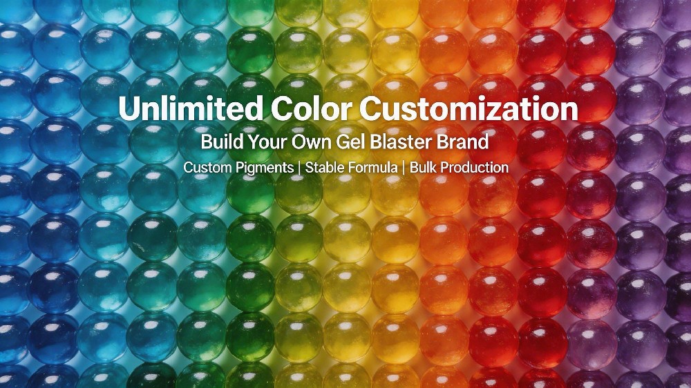 Colored Gel Balls | Custom Gel Blaster Ammo Manufacturer