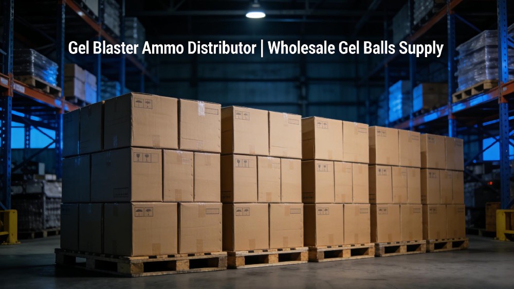 Gel Blaster Ammo Distributor | Wholesale Gel Balls Supply